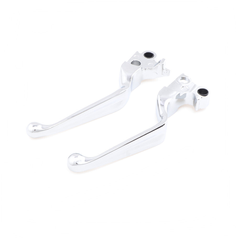 Chrome Brake Clutch Lever for Harley Sportster 883 Dyna Softail Electra Glide Q