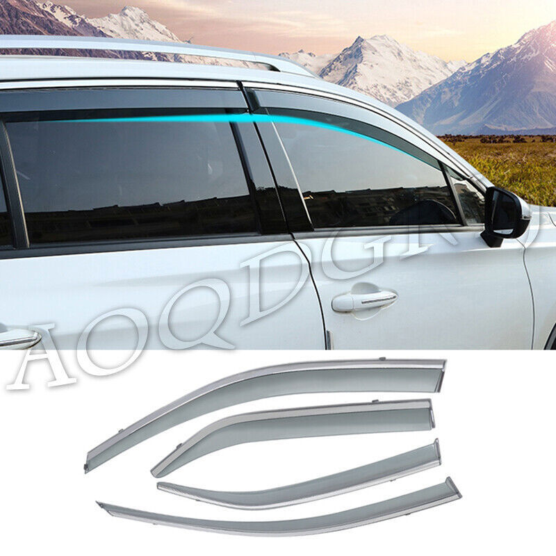 4P for Lexus RX350 450h 2016-2022 Window Visor Vent Shade Rain Guard Door Visor