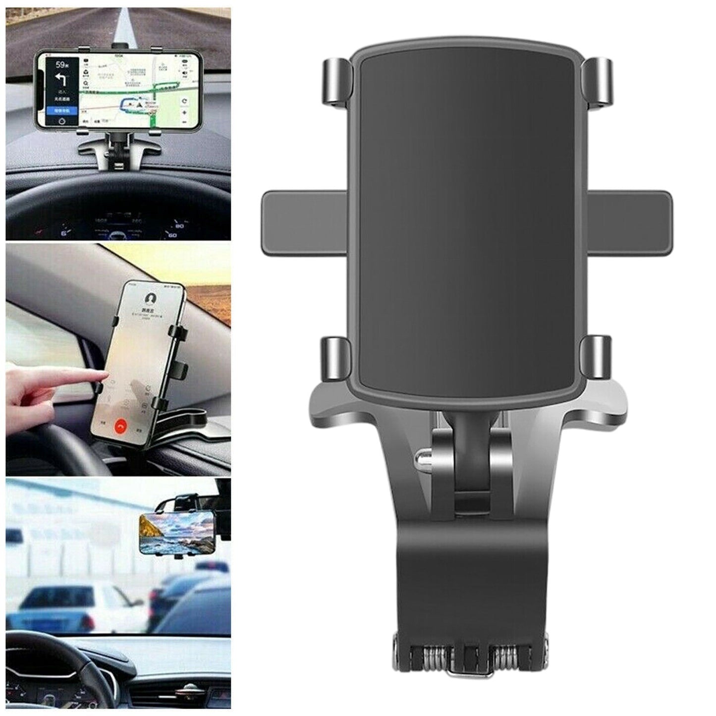 360 Car Windshield Mount Cradle Mount iPhone GPS Mount for Mobile Phones