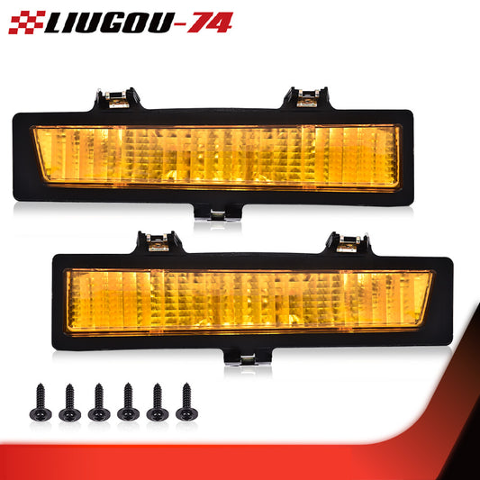 Front signal lights, parking lights, one pair, suitable for 83-88 Monte Carlo SS 81-86 Carlo- v
