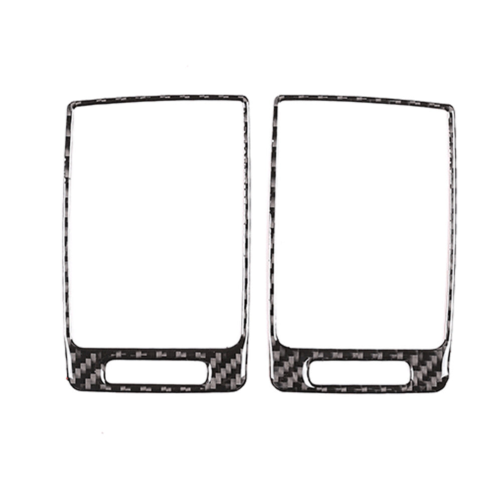 2x For Celica 2001-2005 Carbon Fiber Window Lift Switch Panel Trim Cover v