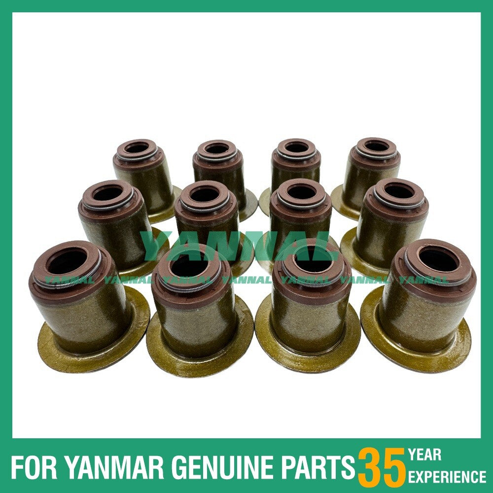 12-piece set of valve oil seals for 2H engine parts -