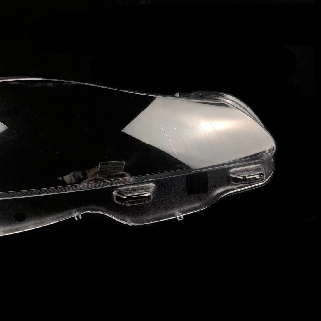 Pair Front Headlight Lens Cover LampShade for Jaguar XJ 2010-19 Clear Left Right