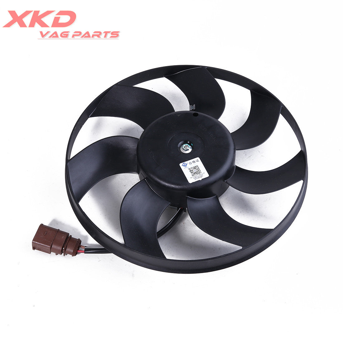 Air Conditioning Cooling Fan Assembly for VW Rabbit for Jetta for Golf GTI for Passat B6 Q