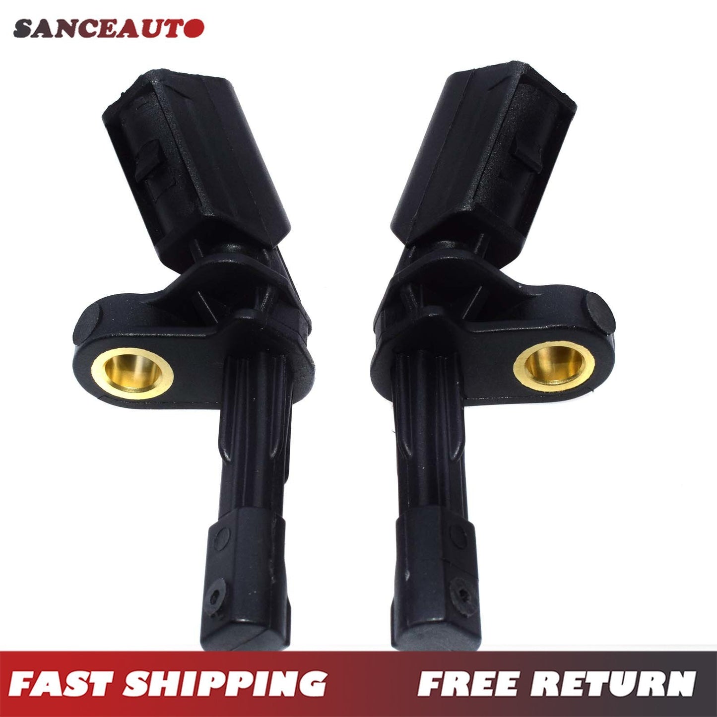 Two ABS wheel speed sensors, left rear, suitable for Audi A3 TT, for Golf , for Jetta . n