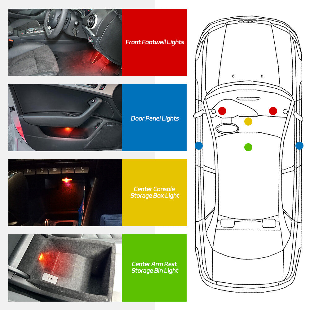 2 Red Aluminum Car Interior Accessories Door Lock Stick Knob Pull Pins Cover 3929 B