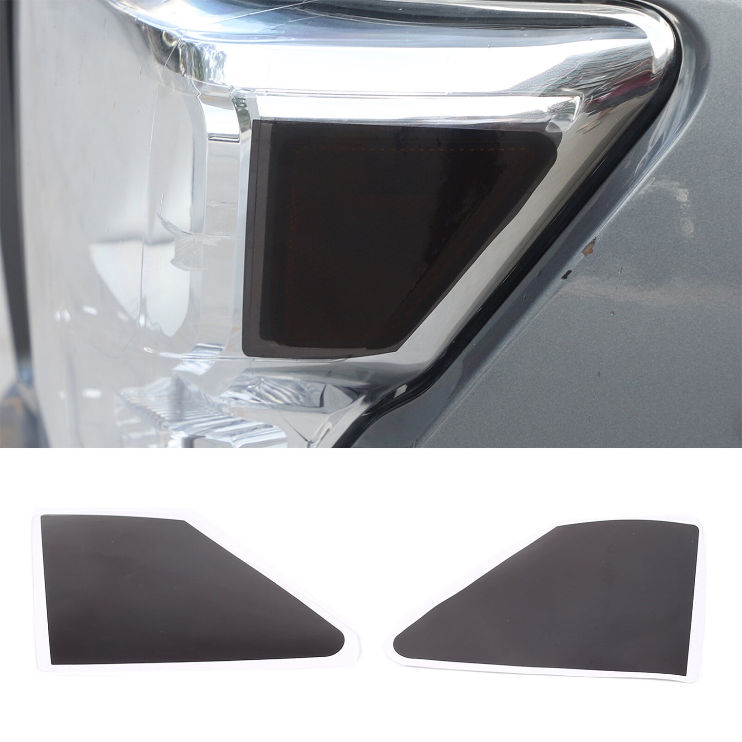 Suitable for Titan 2016-2023 Headlight Tint, Smoke Side Markings, Vinyl Pre-cut Trim - n