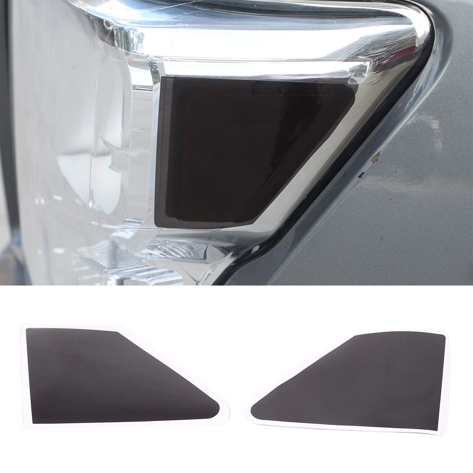 Suitable for Titan 2016-2023 Headlight Tint, Smoke Side Markings, Vinyl Pre-cut Trim - n