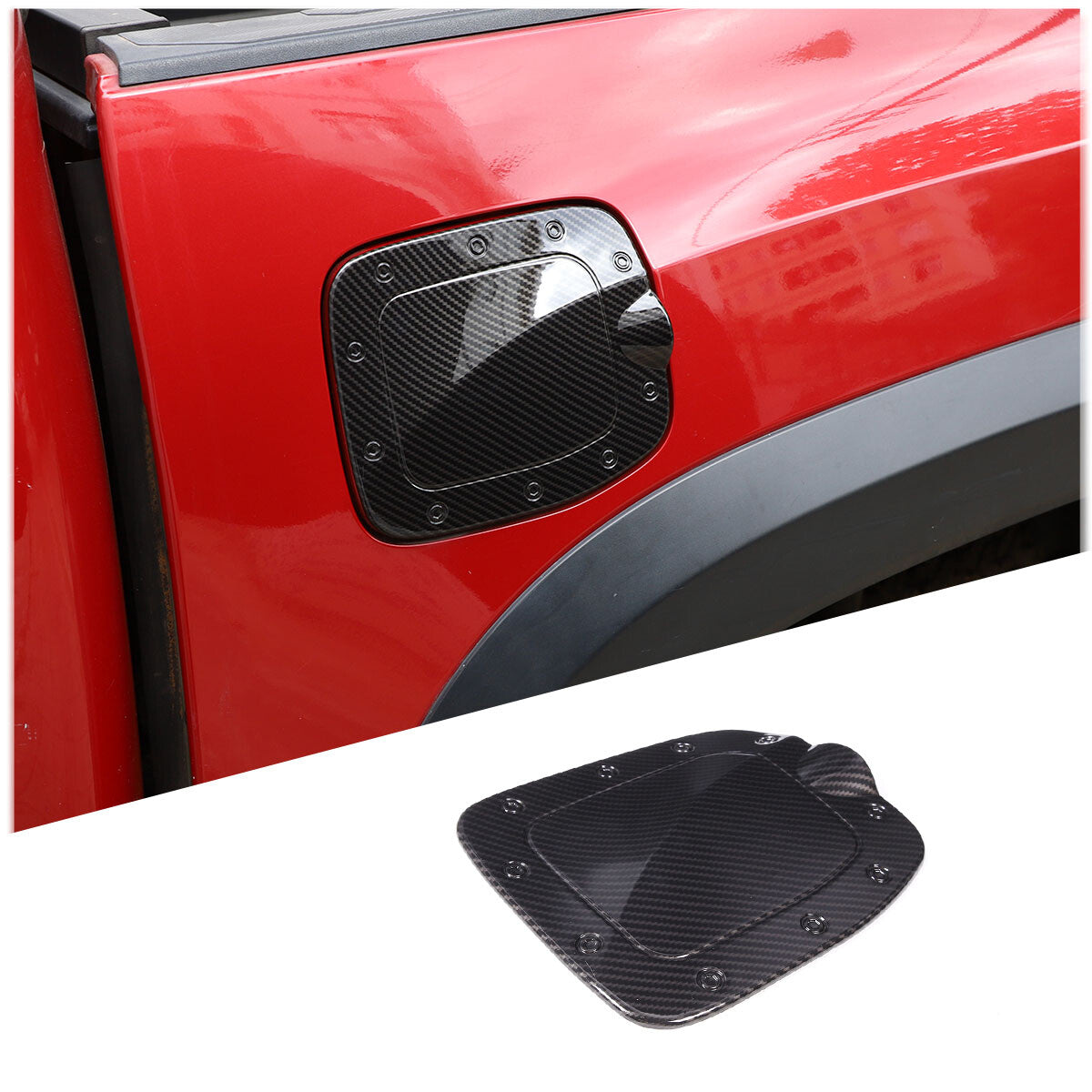 ABS carbon fiber child safety lock panel cover for Corvette C6 2005-2013