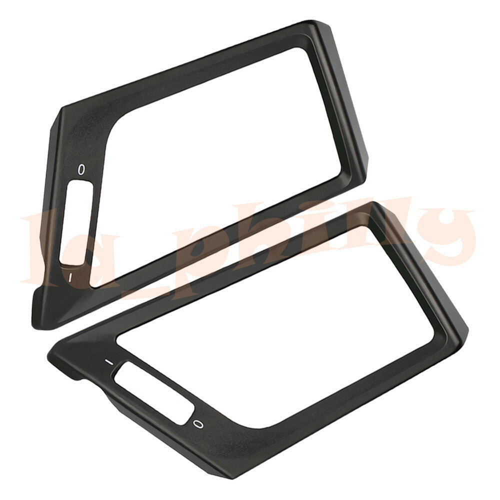 for BMW E84 X1 2010-2015 RHLH Side Glossy Black A/C Air Vent Outlet Trim Frame Q
