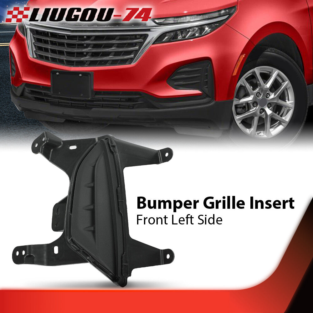 Suitable for Equinox 2022-2023 front drive left bumper grille insert- v