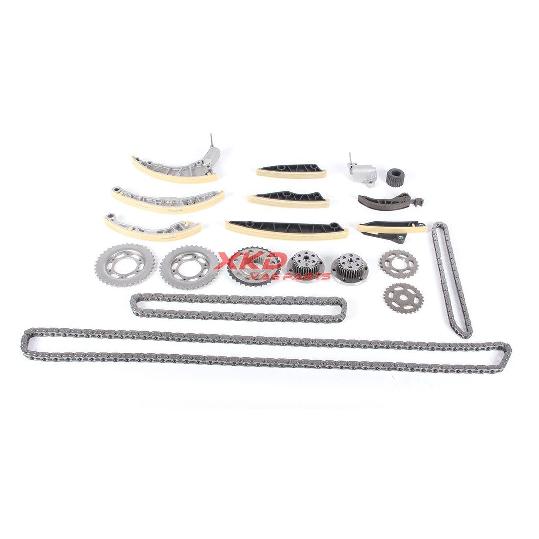 3.0TDI 20Pcs Timing Chain Set Fit for VW Amarok Touareg for AUDI for A6 for A8 Q5 Q7 Q
