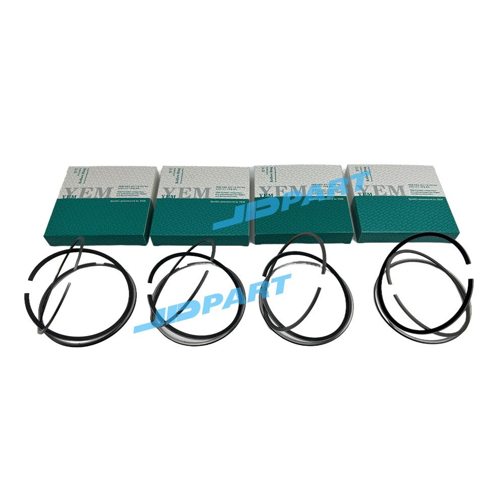 Superior quality 4-piece 4D94 piston ring kit for diesel engine parts -