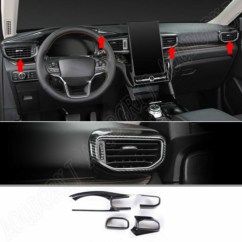 for GMC for Yukon XL 2021 Car Front Grille LED Amber Light Style Cover 3Pcs v