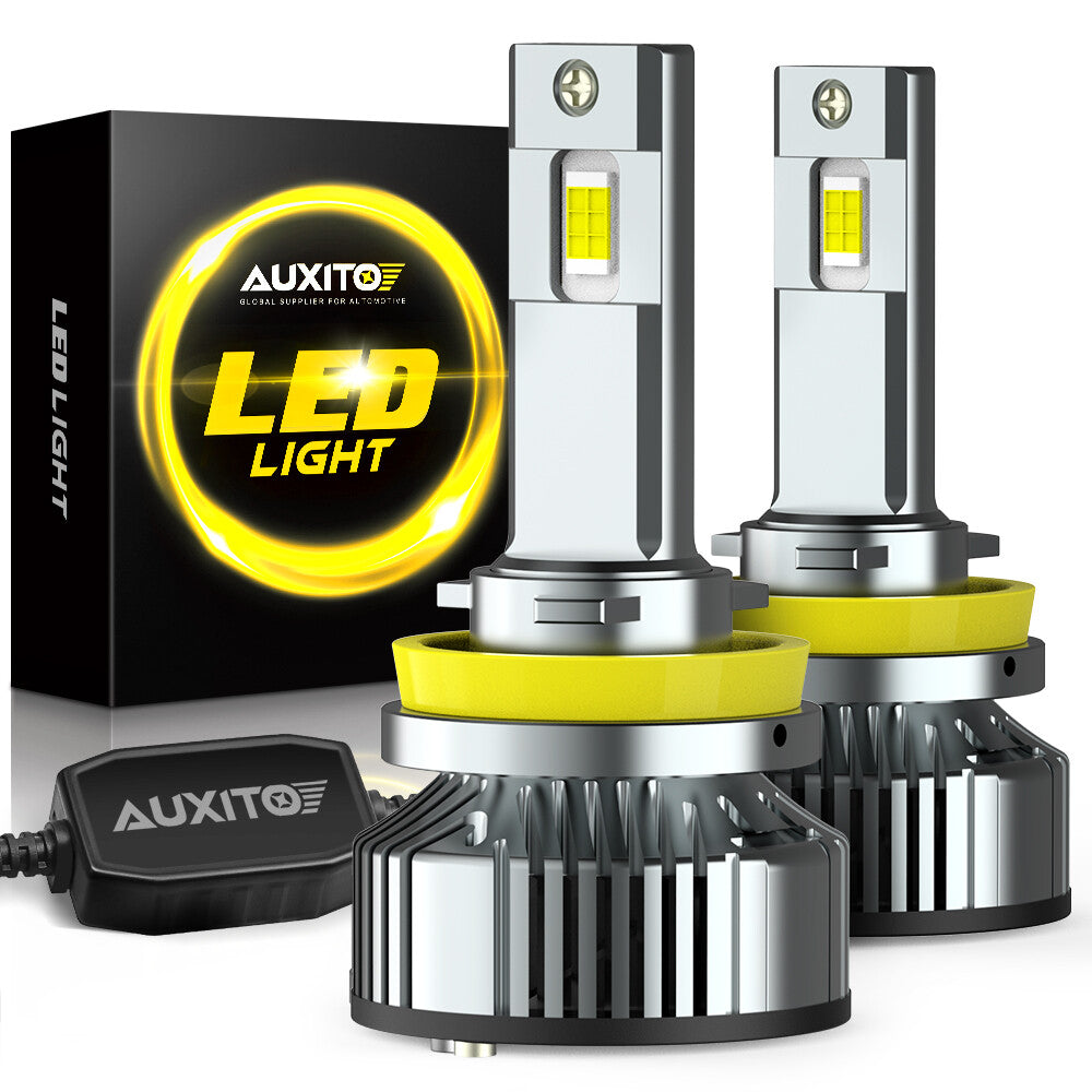Limo Plus H11 LED Elderly Micron 6500K HID White Light 40000LM- v