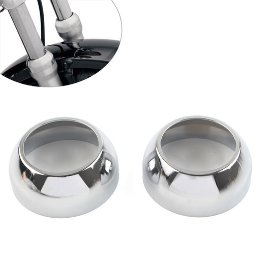 41MM Front Fork Boot Caps Cover for Harley FXST FXSTB FXSTC