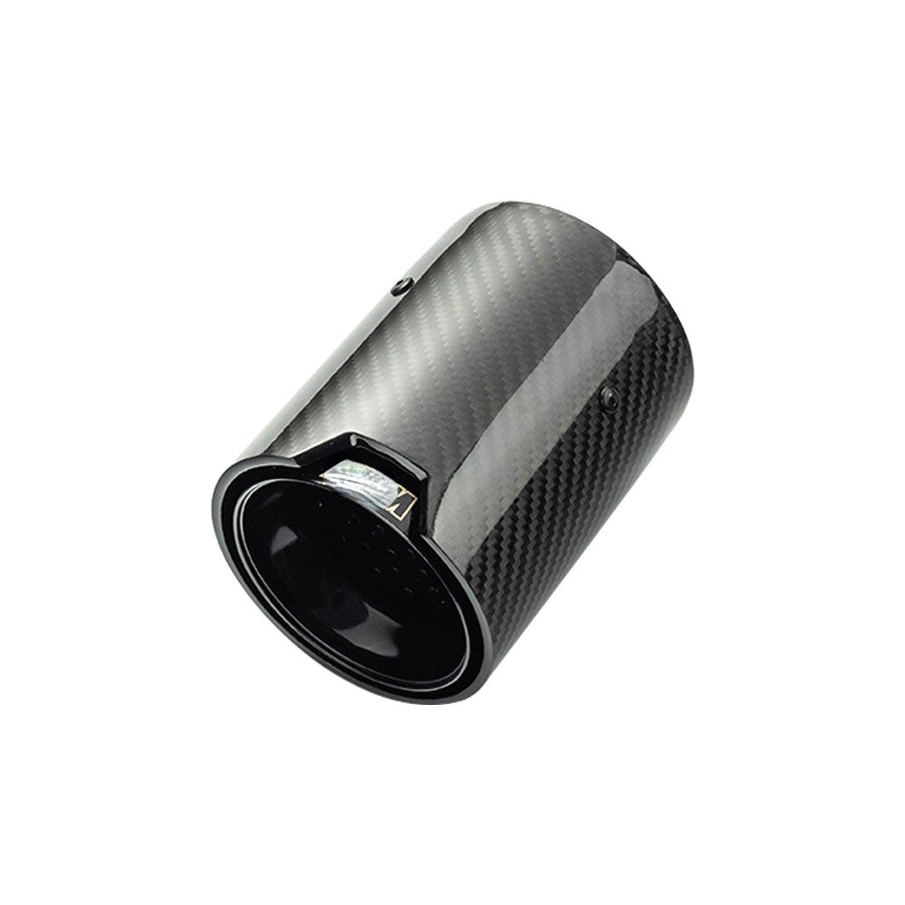 Carbon Fiber 2.5 ID 96mm OD Exhaust End Tip Exhaust Tip Fit for BMW M series