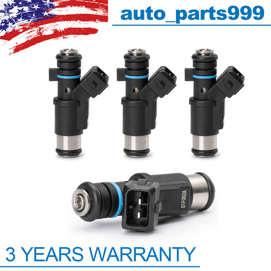 4X 0280156357 Fuel Injector for Peugeot 206, 306, 307, 1007, for CitroÛkn Berlingo C2, C3- n