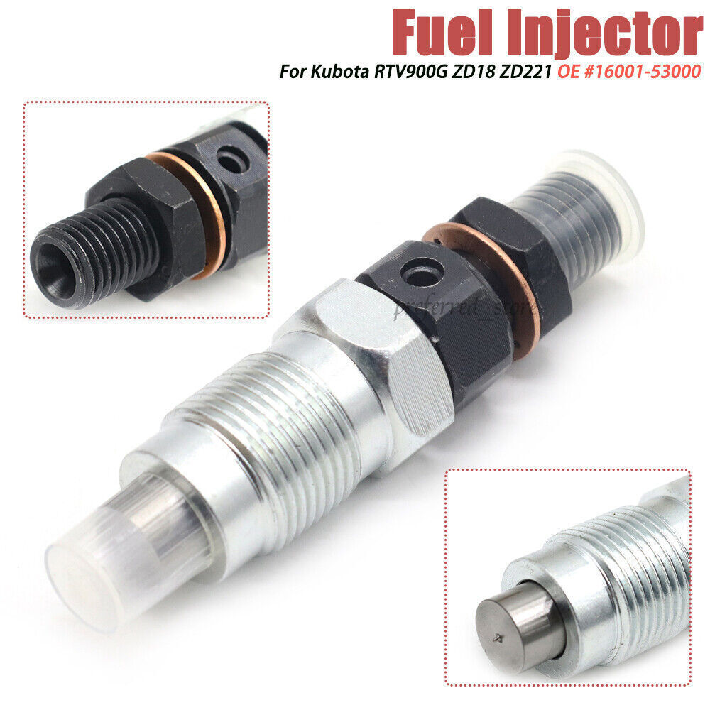 new 3-piece fuel injector kit (16001-53002) suitable for D722 engine. n