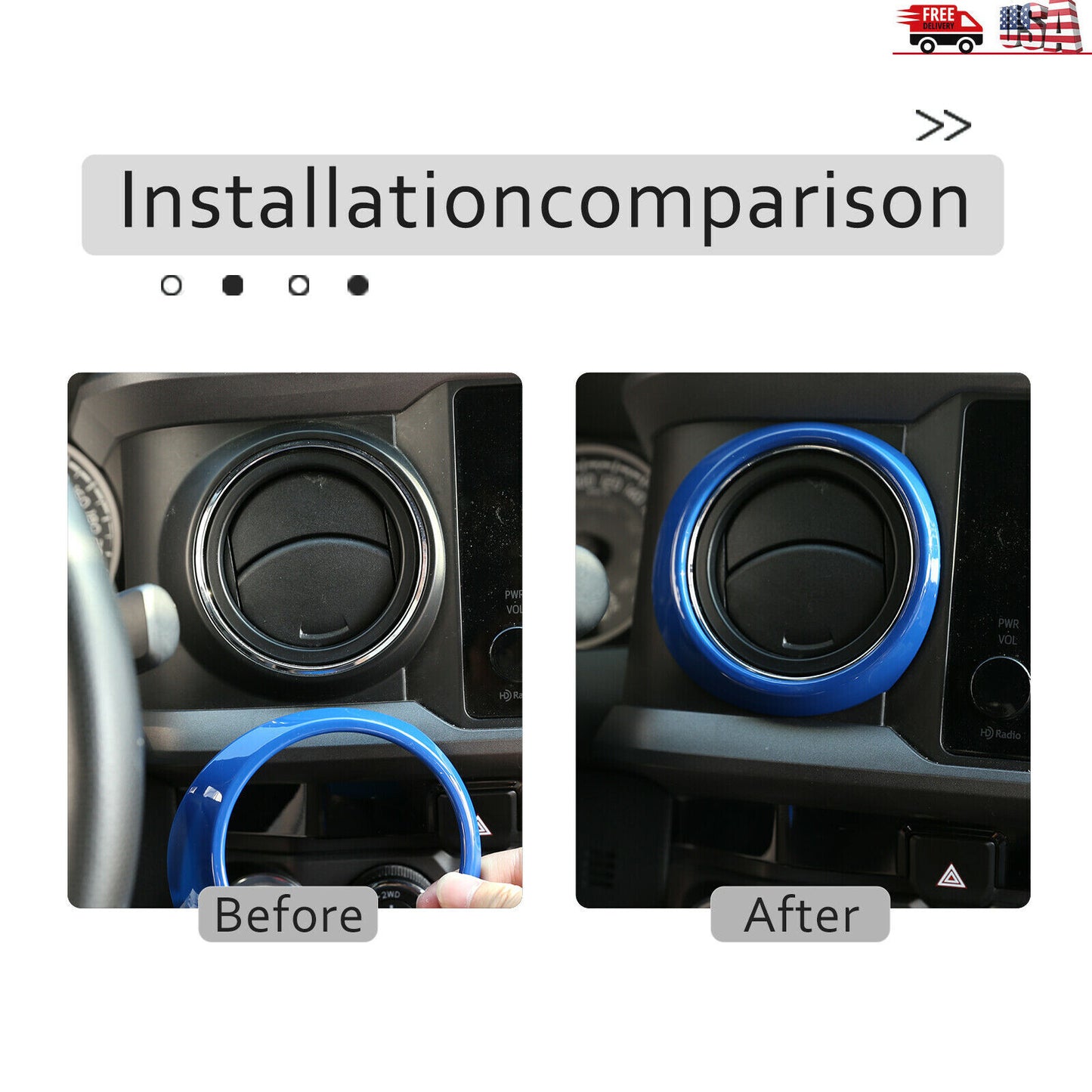 Black interior center gear shift hood trim for Infiniti QX80 2013-17 Q