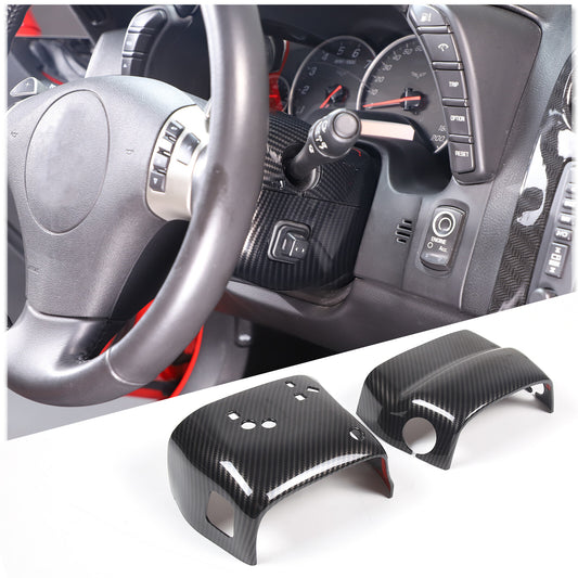 ABS carbon fiber center vent cover trim for Corvette C7 14-19 Q