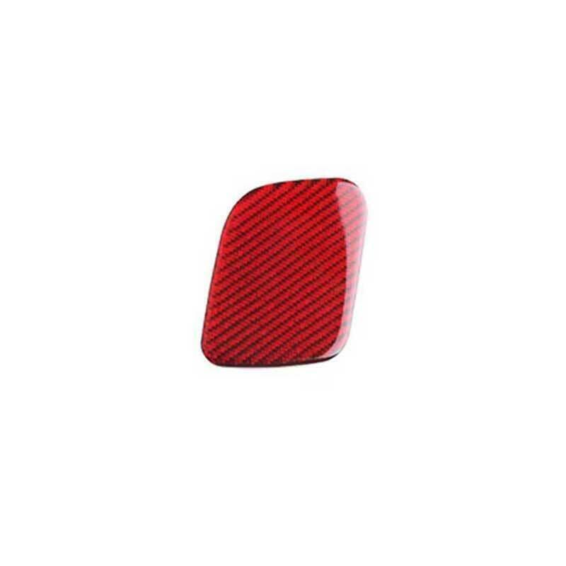 for Ford for Mustang for Shelby 2015-2022 Red Carbon Fiber Driver Storage Box Bowl Trim