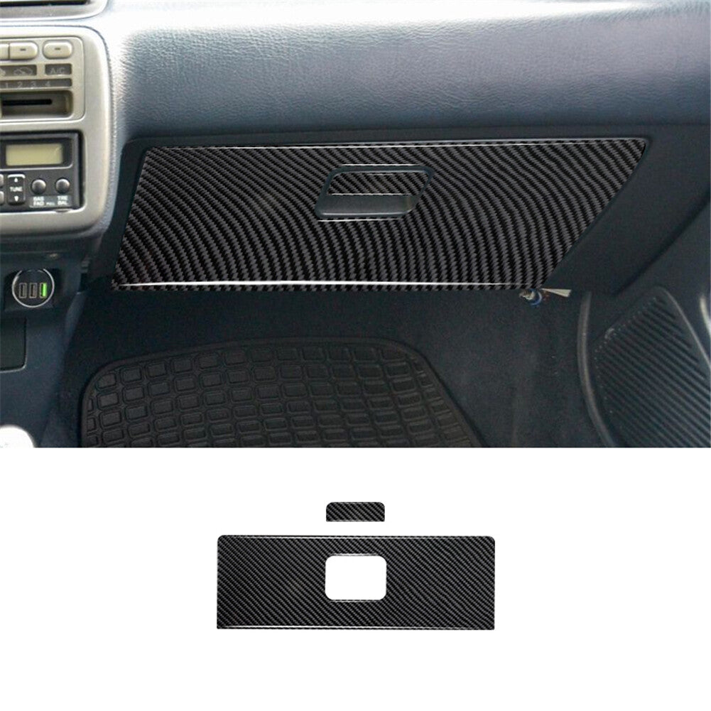 Red Carbon Fiber Driver Side Air Vent Outlet Cover Trim for Honda S2000 2004-09 v