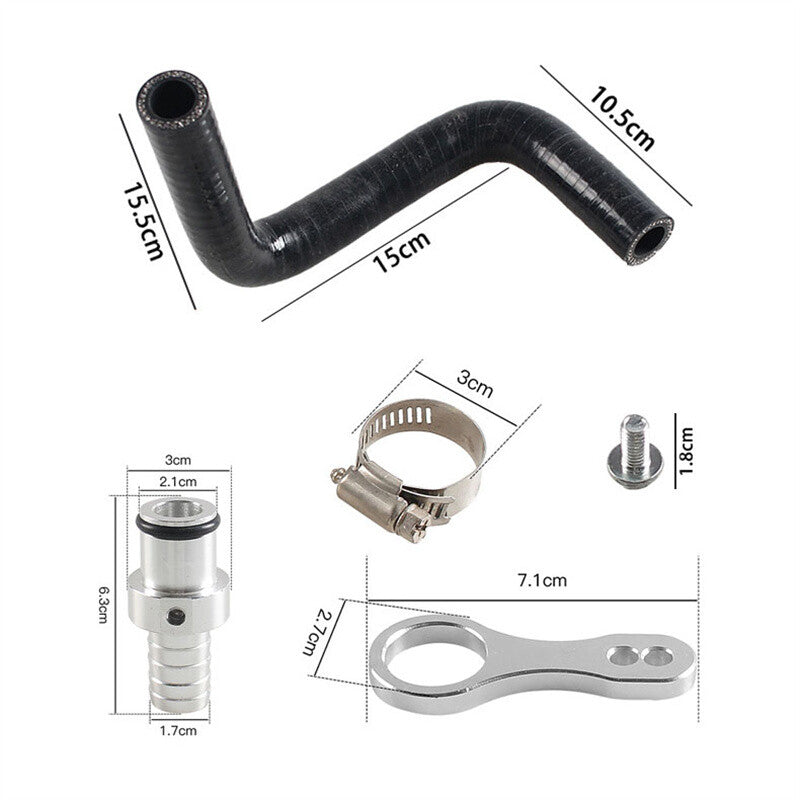 6.7L Coolant Hose Kit Cooler Bypass Adapter Fit for Dodge for Ram 2009-2019 Q