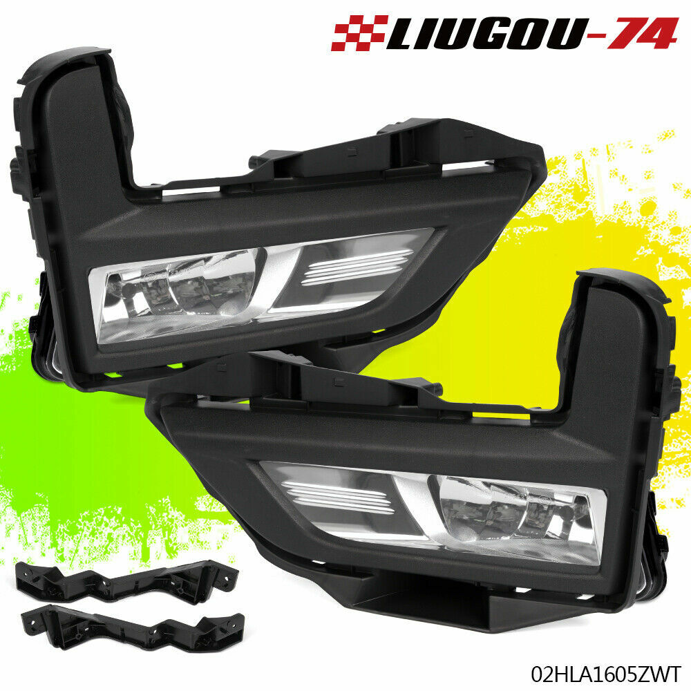 Transparent lens fog light with frame + wire + switch for ROGUE 17-18 S SL SV- v