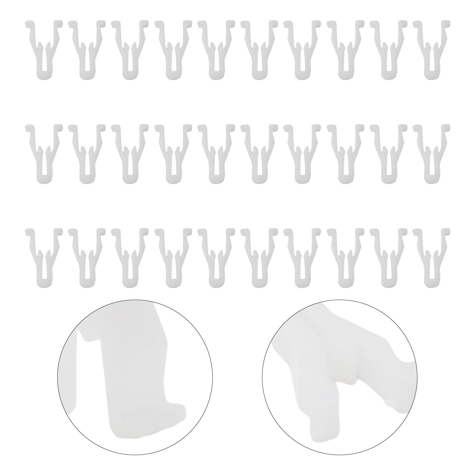 30pcs Switch Bezel Clip Plastic Nylon Auto GS350 GS450h IS250 LS460 New