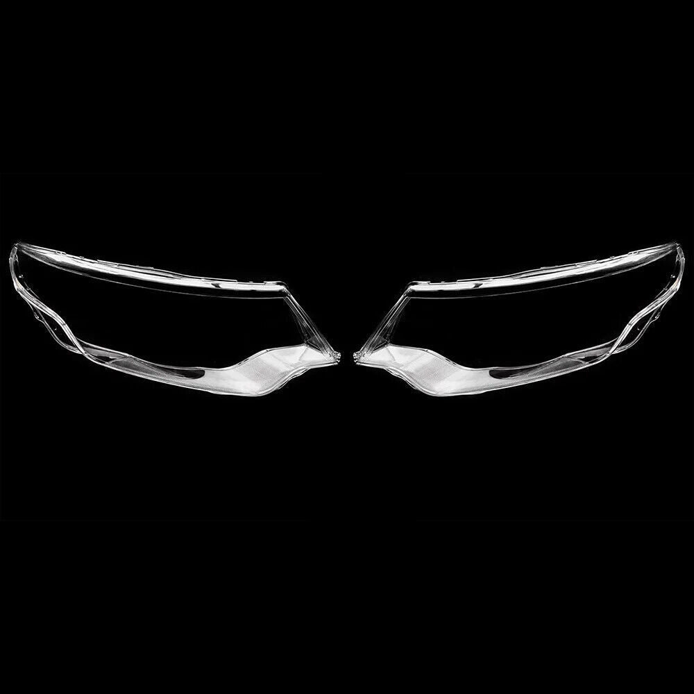 LH+RH Front Headlight Lens Lamp Cover+Glue for Land Rover Discovery Sport 16-18 n
