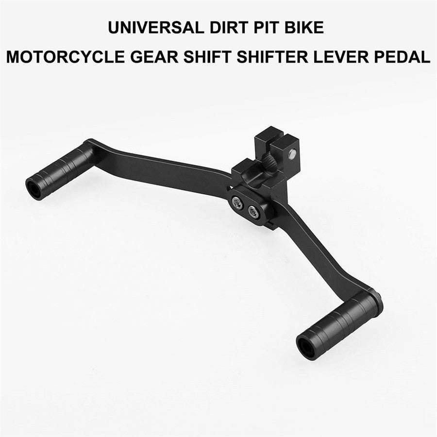 Motorcycle Aluminum Dual/2 Way Gear Shift Lever Footrest Pedal Shifter Universal Q
