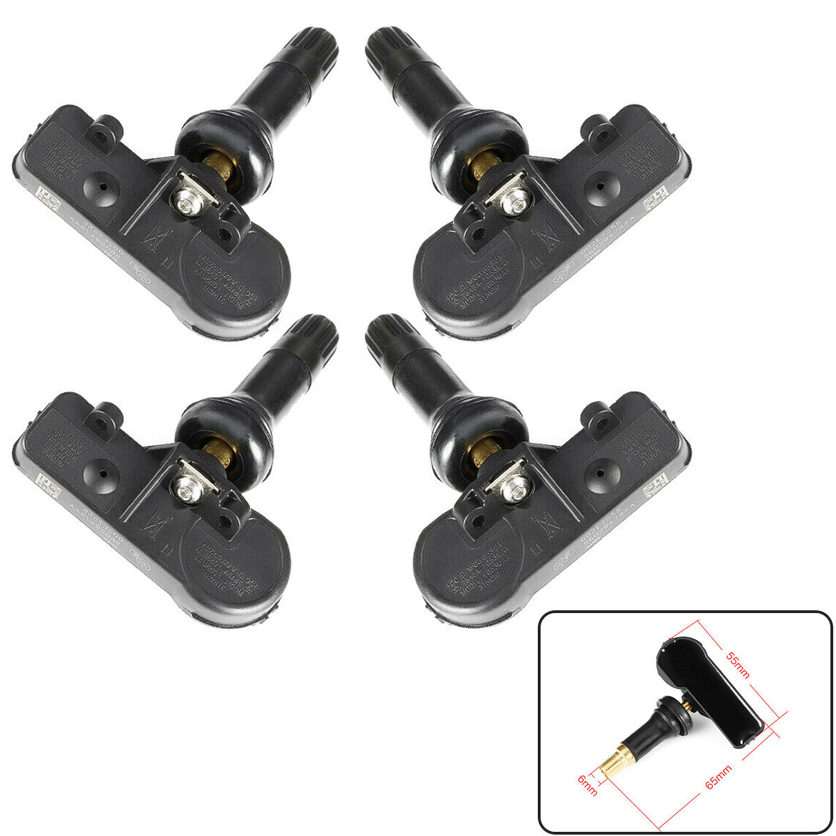 Car Four TPMS Tyre Pressure Sensors Fit for Subaru WRX STI 28103SG000 28103AJ00A n