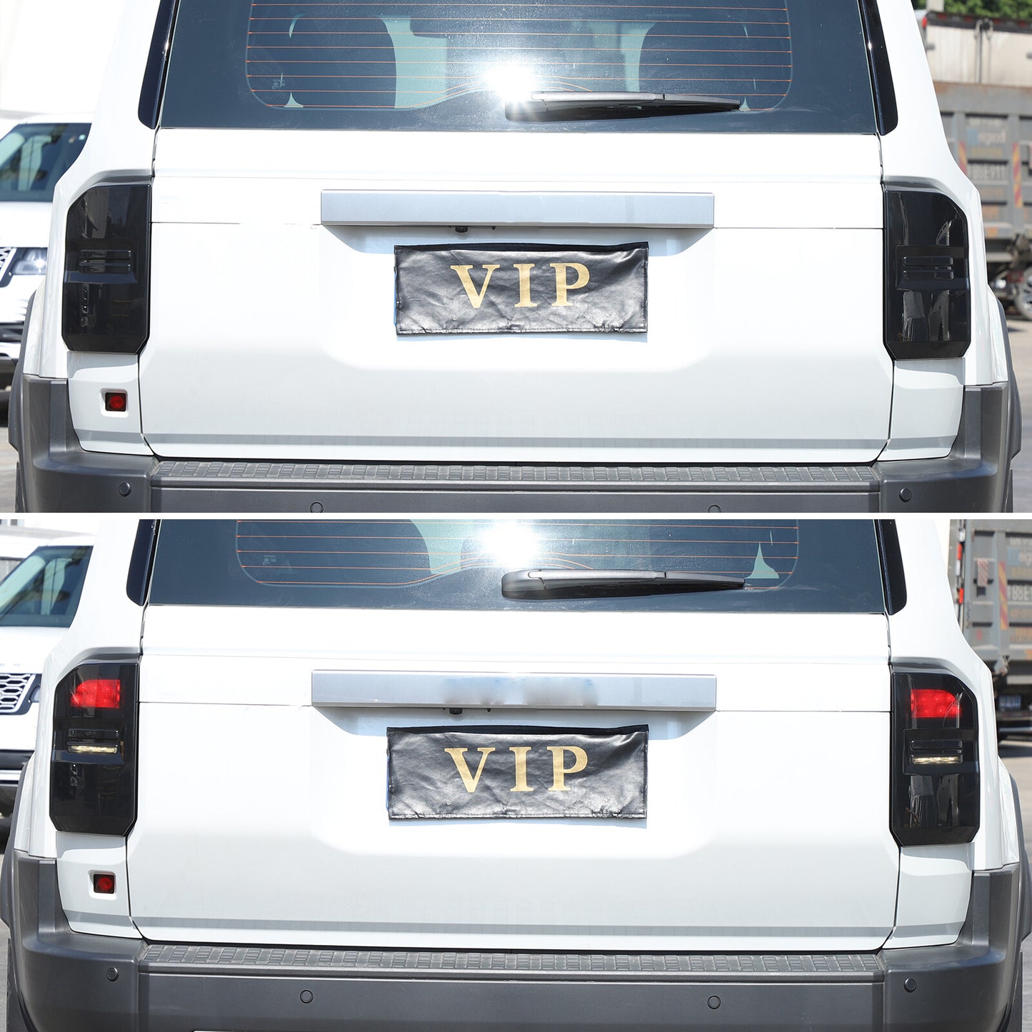 Smoked taillight lens cover for Land Cruiser LC250 J250 2024+- n