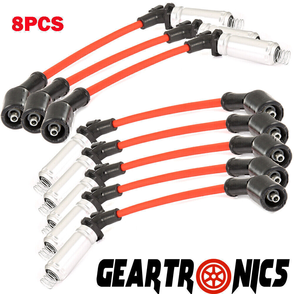 8x PERFORMANCE Spark Plug Wires for CHEVY for GMC 1999-2006 LS1 VORTEC 4.8 5.3 6.0L!