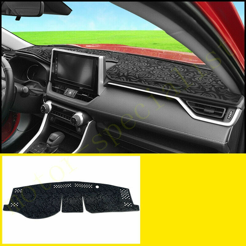 Dashboard Dash Mat Non-Slip Sun Visor Pad Cover for Toyota RAV4 Prime 2019-2022