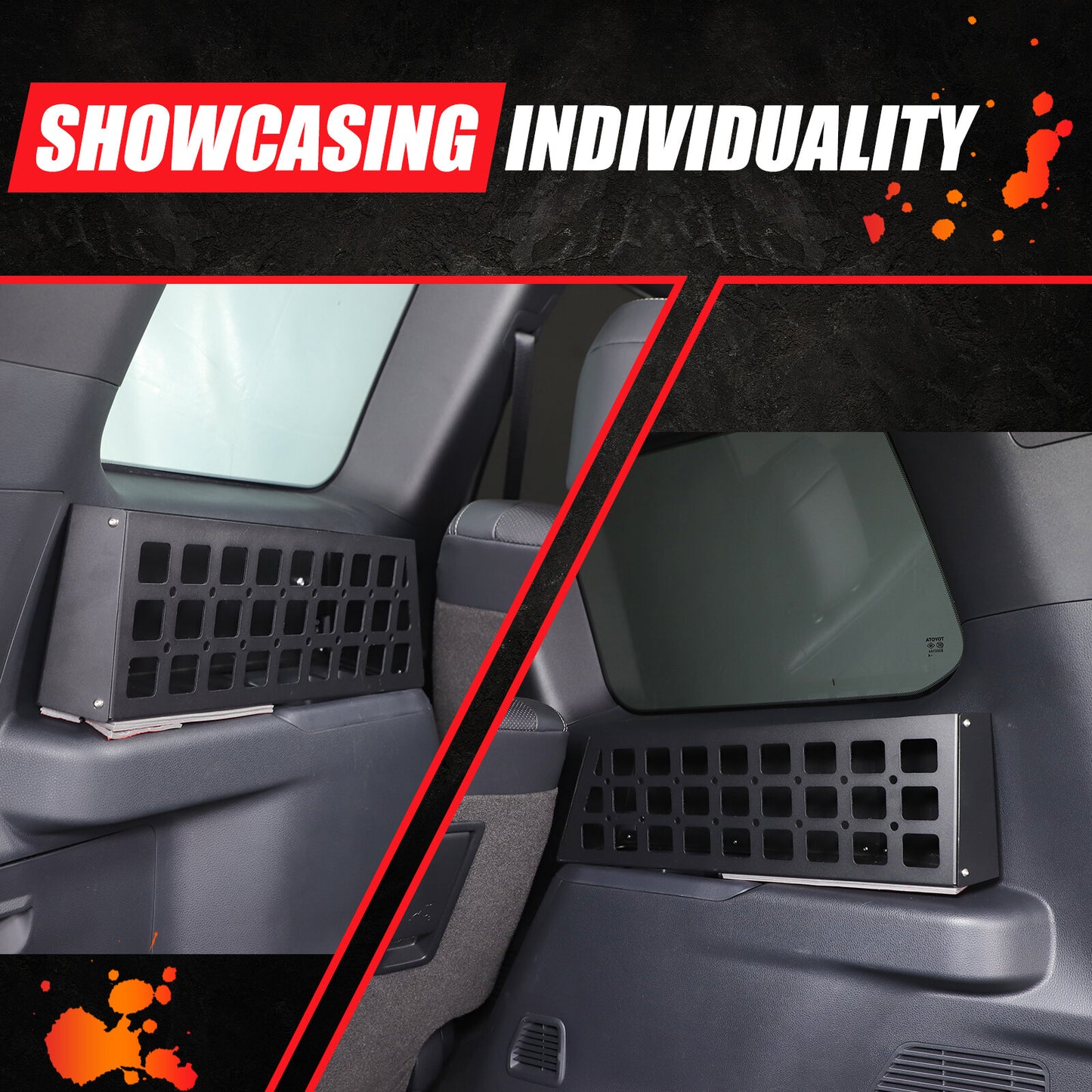 Trunk Side Storage Box for 2024+ Prado for Land Cruiser LC250 n