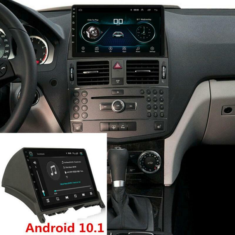 9-inch Android 10.1 Car Radio GPS Player 2+32GB for Mercedes C-Class W204 S204 (model 07-10) n