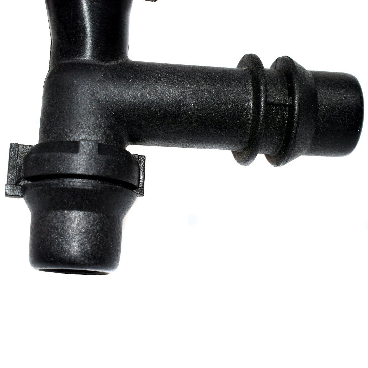 Brand new engine coolant recovery tank hose connector for E46 3 17111707817- n