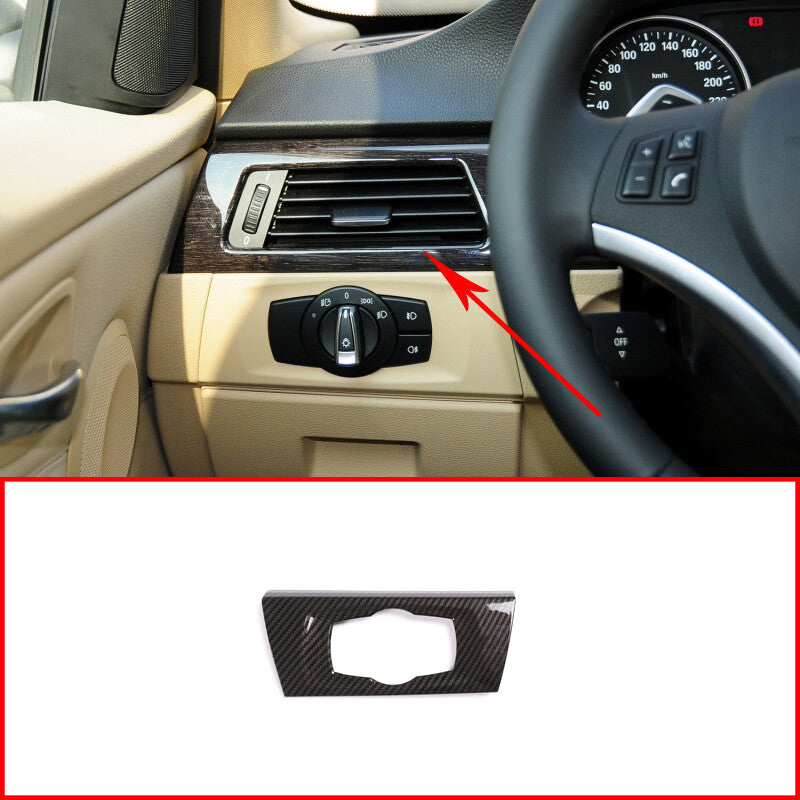 Red carbon fiber Copilot armrest panel sticker decoration suitable for Corvette C7 2014-2019- v