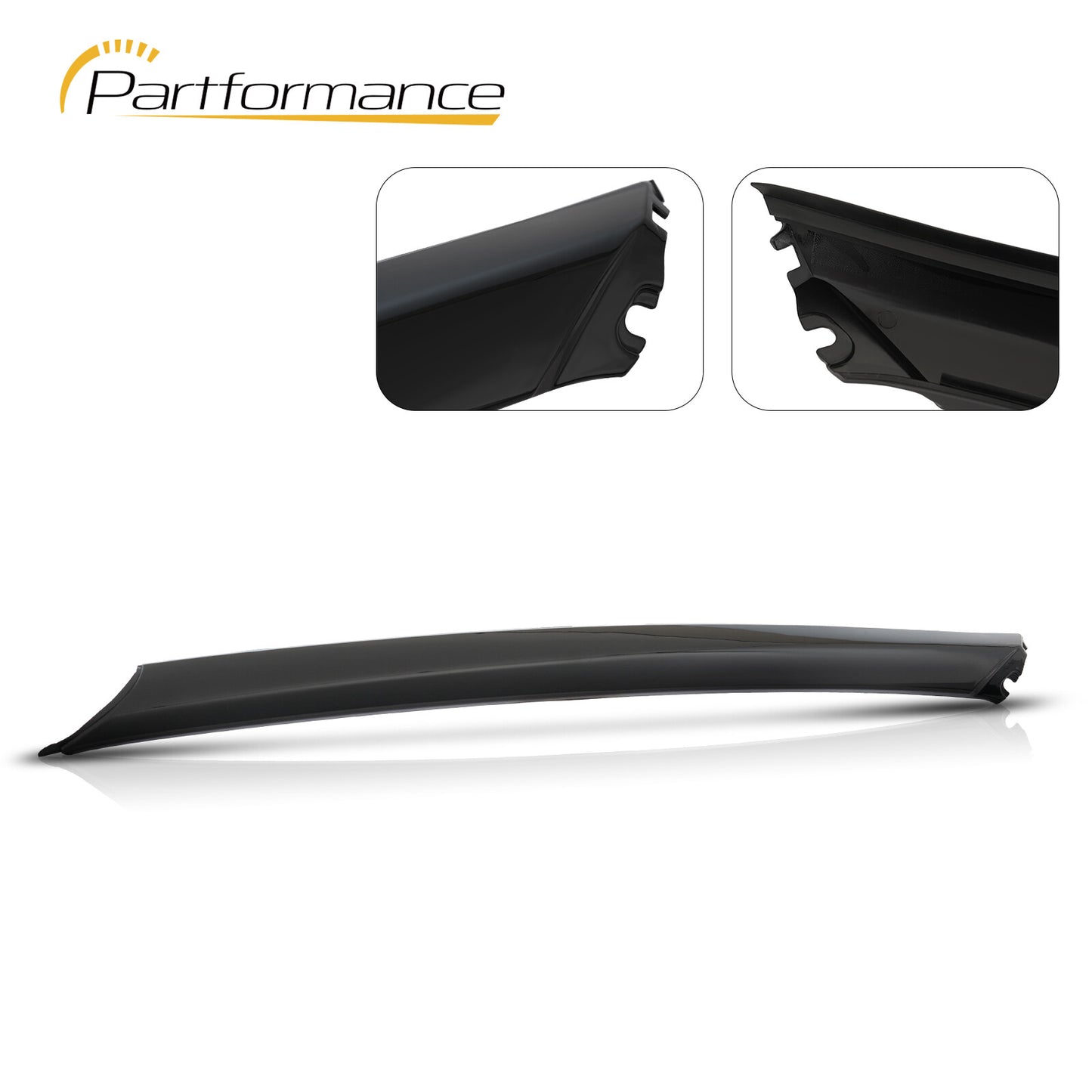 768369DD0A for Maxima 2016 - 2020 Right front body A-pillar molding - v