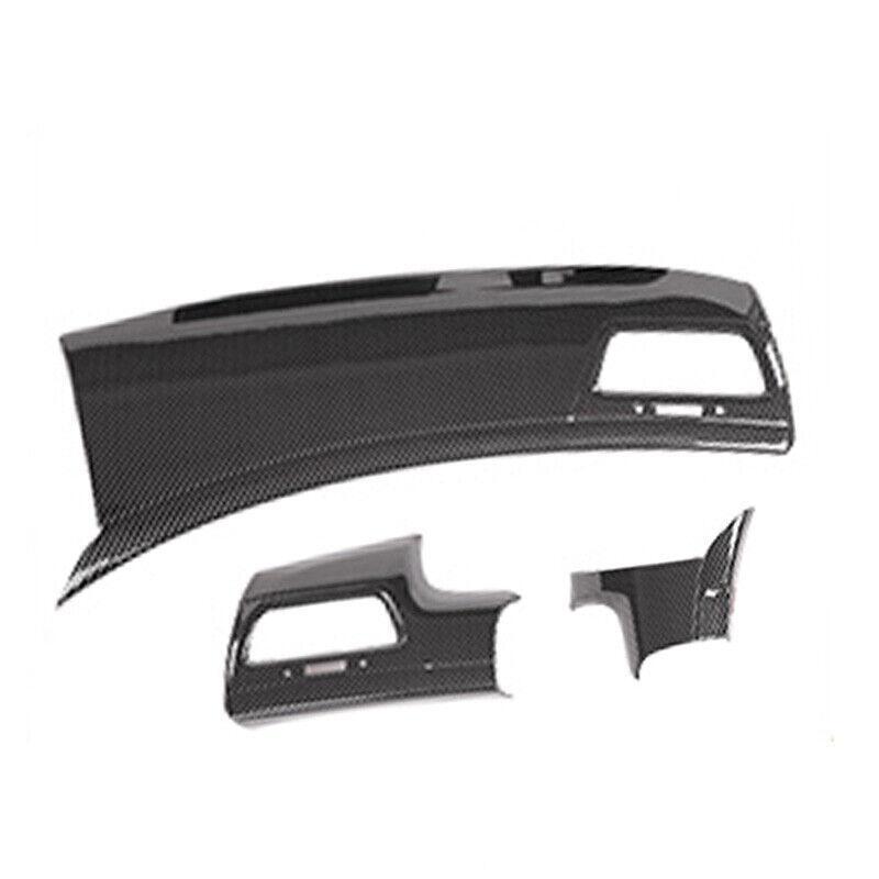 for Honda Accord Crosstour 2008-2012 Carbon Fiber Center Console Dash Panel Trim