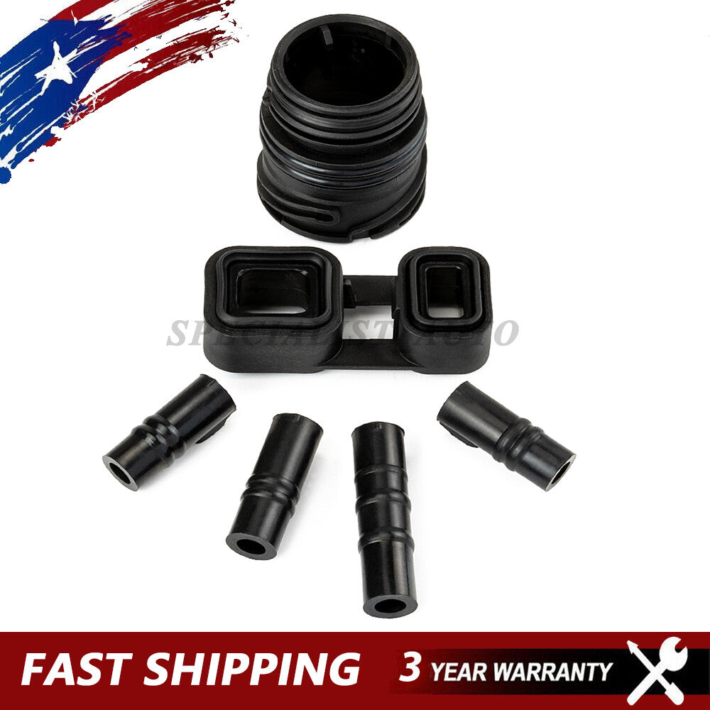 6PCS 6HP19 6HP21 Valve Body to case Sleeve Seal kit Mechatronic New Fit for BMW
