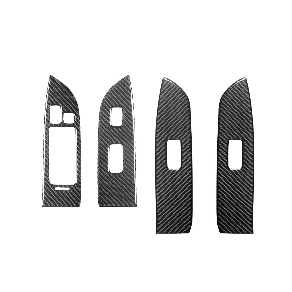 Red Carbon Fiber Manual Climate Control Cover Trim for Camry 2007-2011 v
