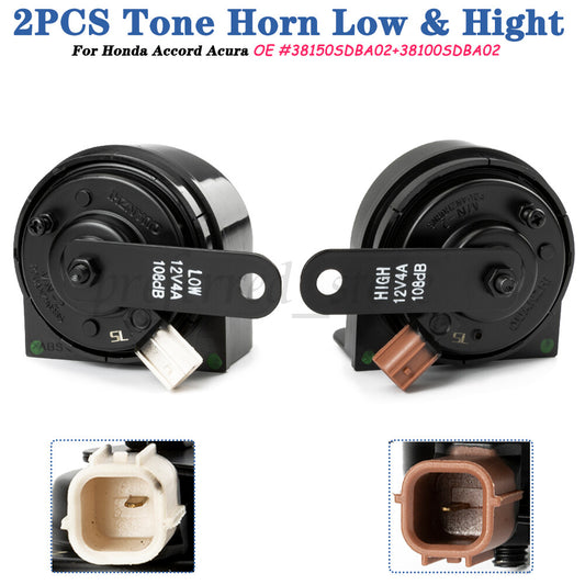 38150SDBA02 38100SDBA02 Tone Horn High & Low 04-08 Suitable for Honda Accord, for Acura RL, TSX- v