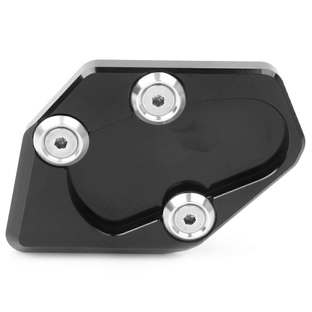 for Yamaha T-MAX 530 2015-2016 BS1 CNC Side Kickstand Stand Extension Plate Pad Q