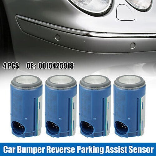 0015425918 4-pack of PDC reverse parking assist sensors for car bumpers suitable for Mercedes-Benz