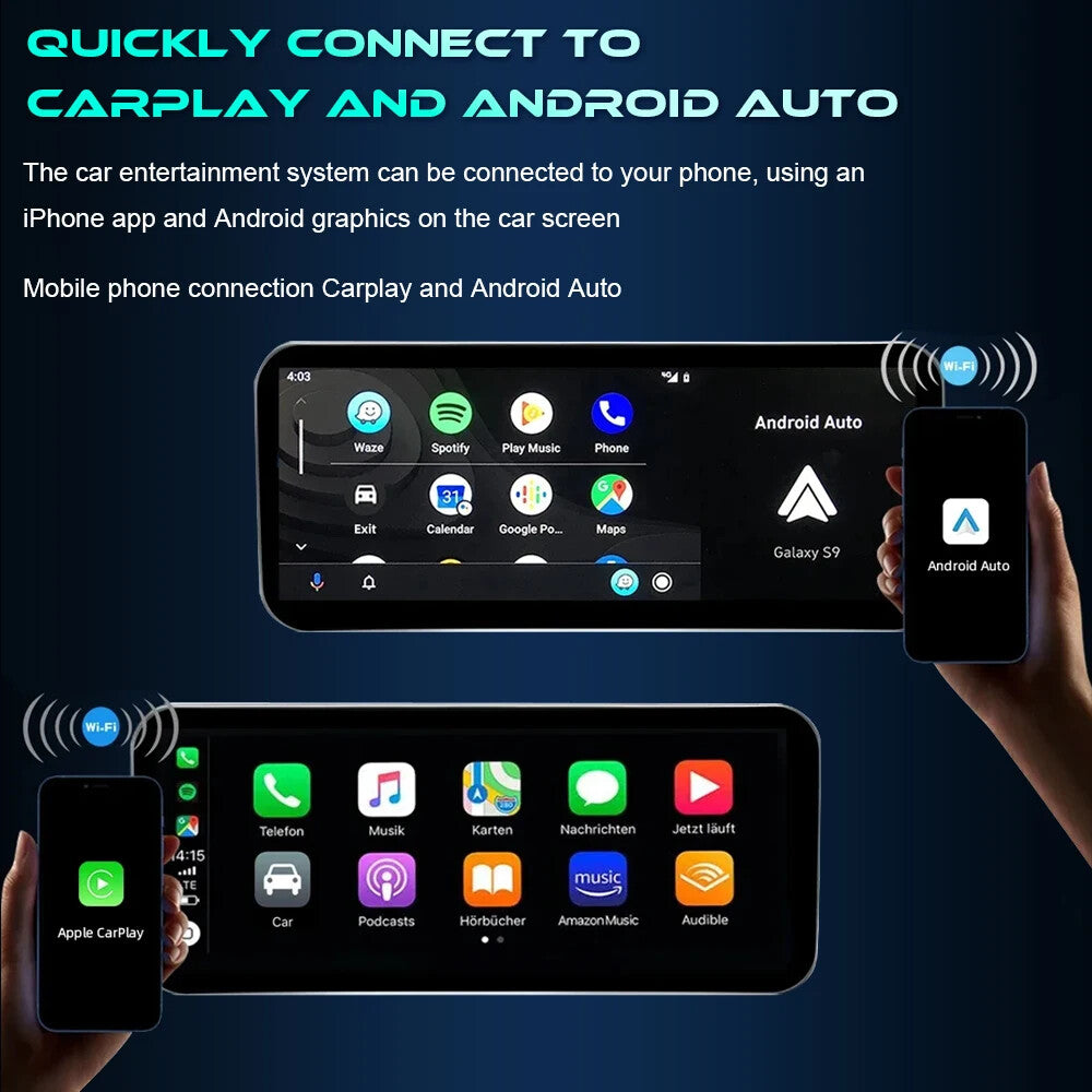 Android Car Radio for Audi for A4 B8 A5 09-12 Player GPS Navi CarPlay Screen Stereo