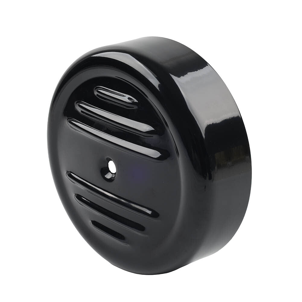 7'' Round Stripe Air Cleaner Cover Black for Harley FXD FLST FXST 00-17 FLT Q