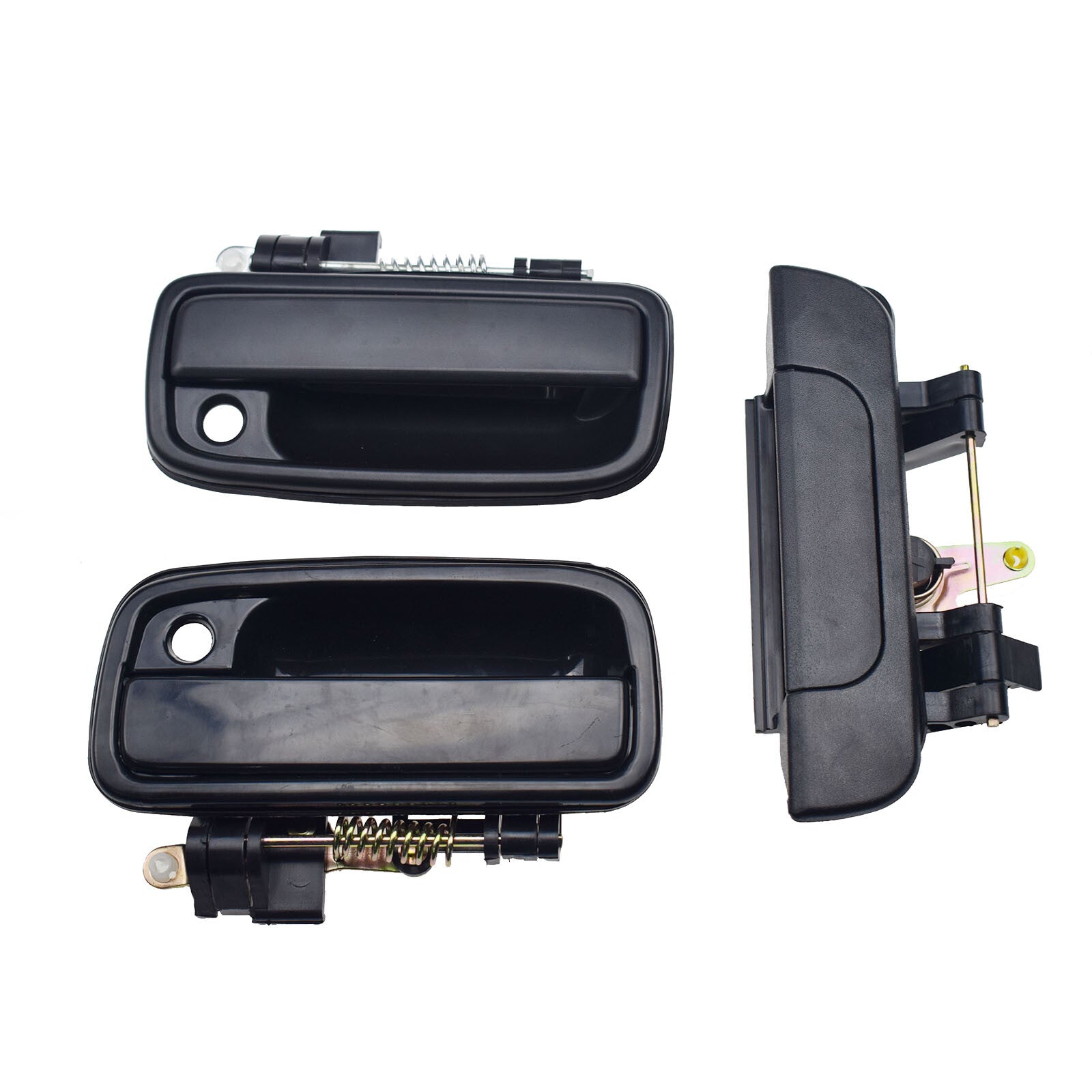 Exterior Door Handle Kit for 1995 - 2004 for Tacoma Front and Rear 3 Piece Set New - v